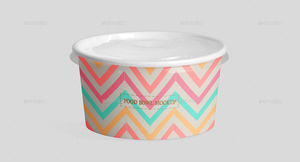 Paper Bowl Mockup Download