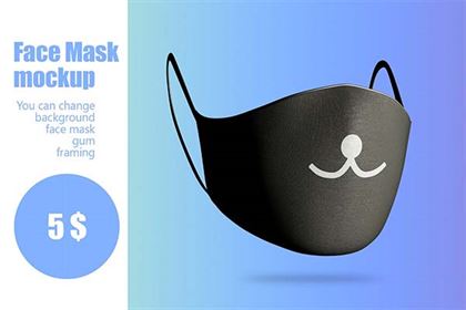 Download Face Mask Mockups | Free & Premium PSD, AI, 27+ Mockup Templates