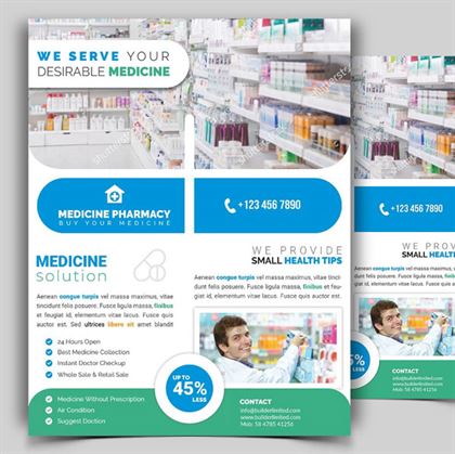 Pharmacy Sample Flyer Template