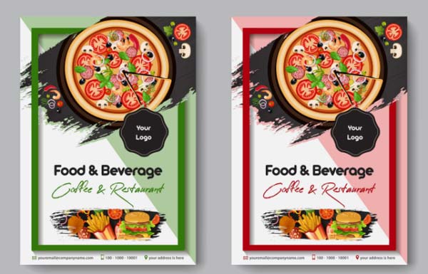 Pizza Brochure Free Template