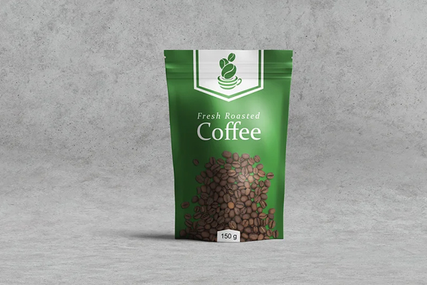 Plastic Pouch Bag PSD Mockup Template