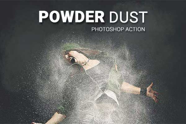 Powder Photoshop Actions