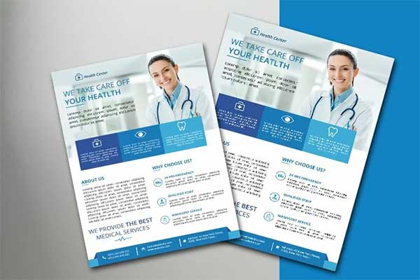 Print Medical Business Flyer Templates
