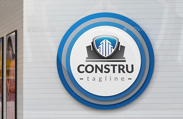 Printable Construction Company Logo Design