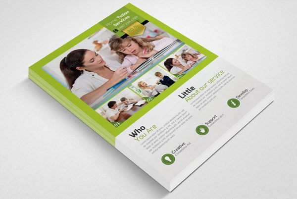 Printable Day Care Centre Flyer Template