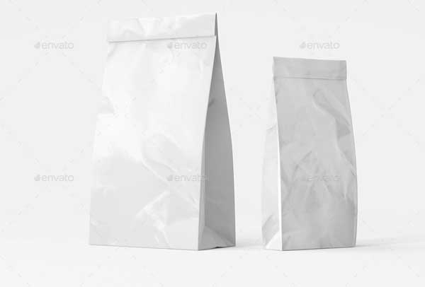Printable Paper Bag Mock-up