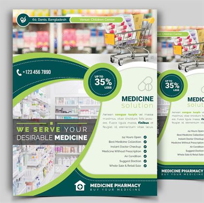 Printable Pharmacy Flyer Template