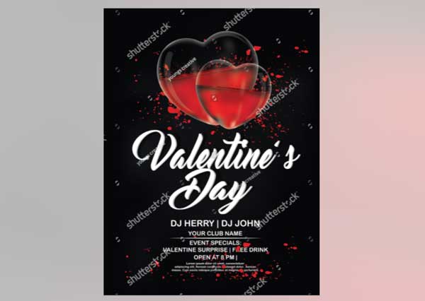 Printable Valentines Day Flyer