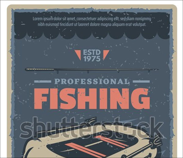 Professional Fishing Tournament Flyer