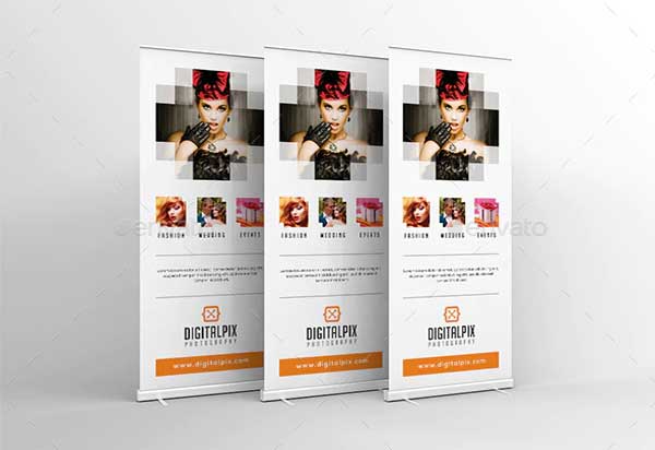Professional Photography Roll-up Banner Template