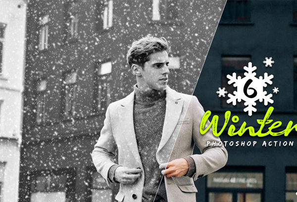 Professional Winter Photoshop Action