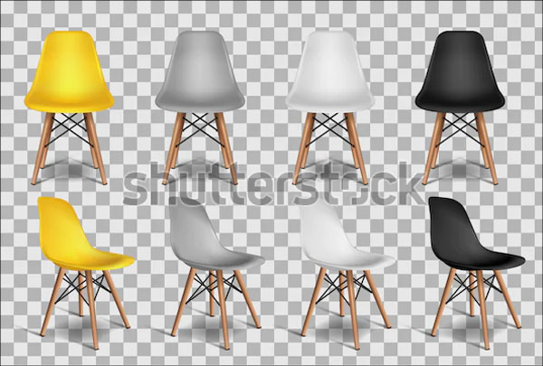 Realistic 3D Chairs