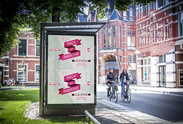 Bus Stop Mockups | 31+ Free PSD Mockup Design Templates