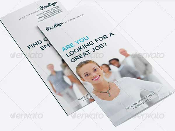 Recruitment Services Trifold Brochure