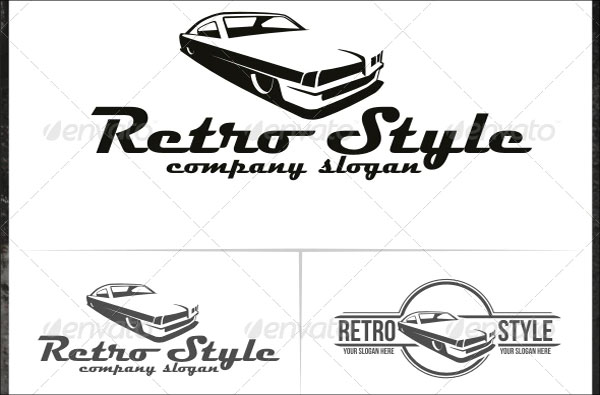Retro Style Logo Templates