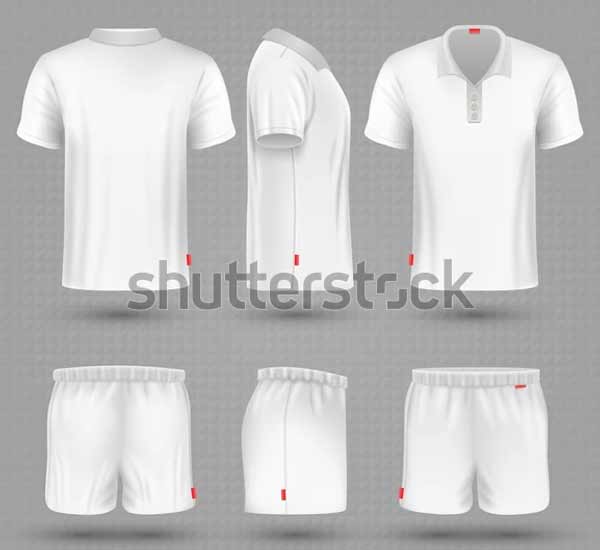 Rugby Shorts and T-Shirts Mockup