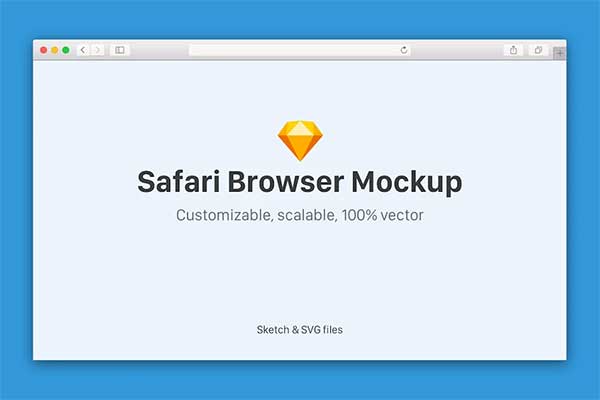 Safari Browser Mockup