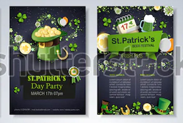 Saint Patrick's Day Party Flyer Template