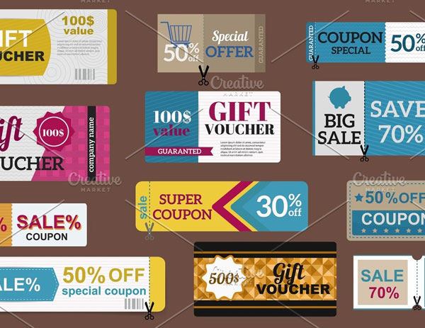 Sale Coupon Discount Template