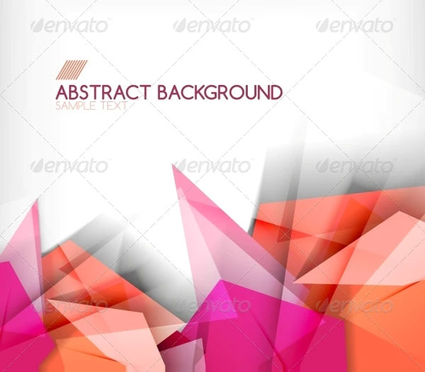 Sample Abstract Geometric Shape Background