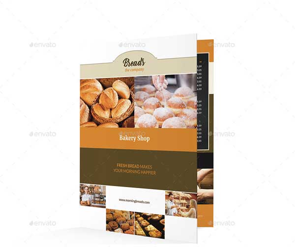Sample Bake Sale Brochure Template