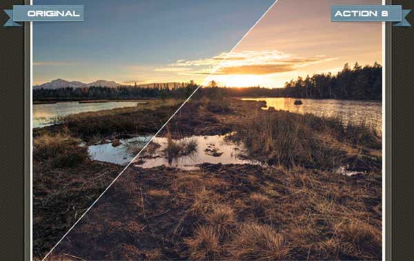 Sample Nature Photoshop Actions