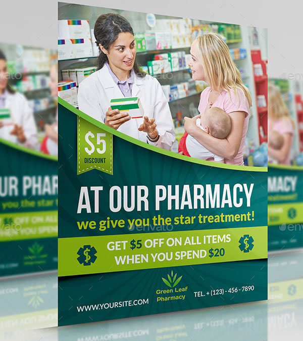 Sample Pharmacy Flyer Template