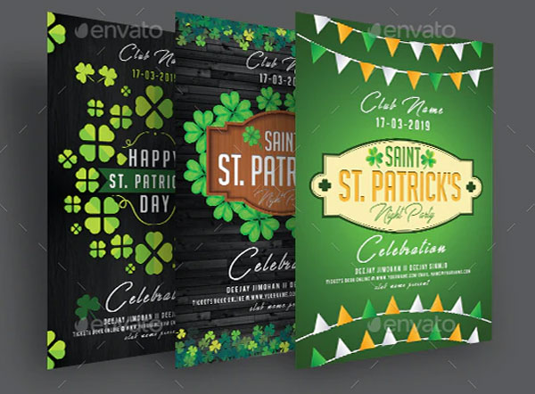 Sample St Patricks Day Flyer Bundle