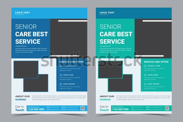 Senior Home Care Best Service Flyer