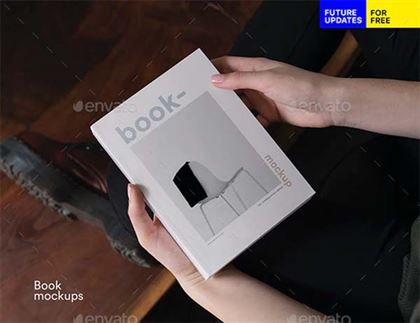 Simple Book Mockup