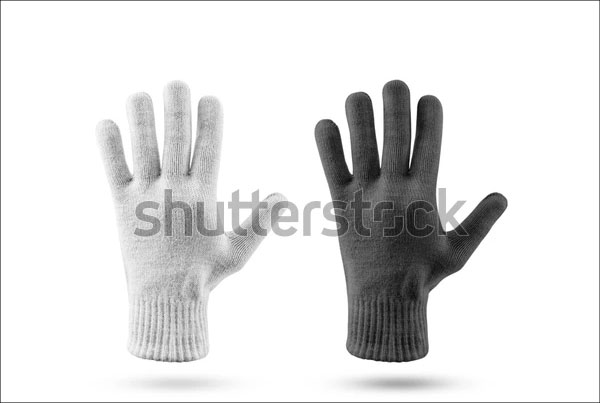 Simple Gloves Mockup