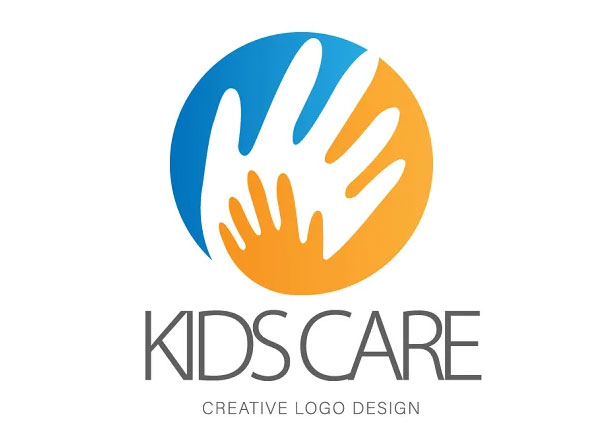 Simple Kids Care Logo Templates