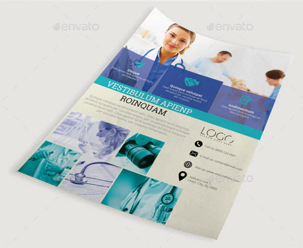 Simple Medical Business Flyer Templates