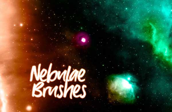 Simple Nebula Photoshop Brushes
