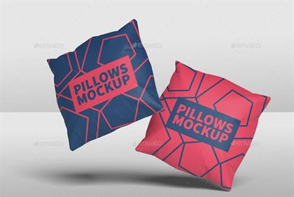 Simple Pillow Mockup - Square