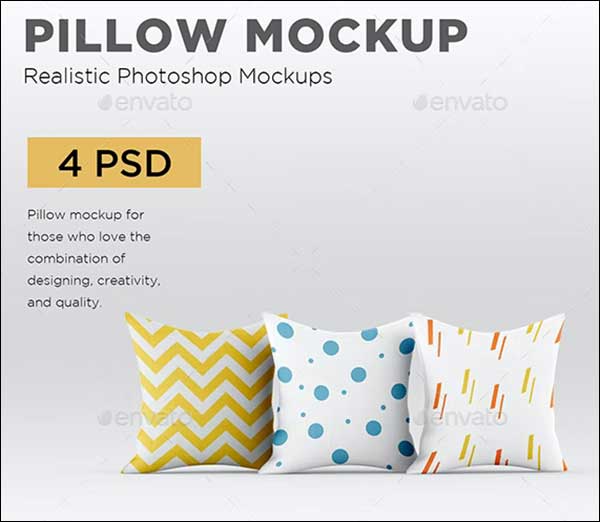 Simple Pillow Mockup