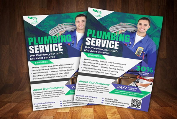 Simple Plumber Service Flyer
