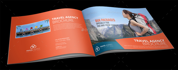 Simple Travel Agency Brochure Catalog Template
