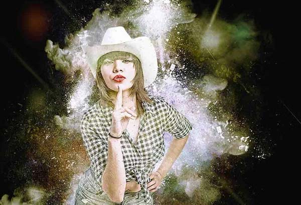 Sky Explosion Photoshop Action