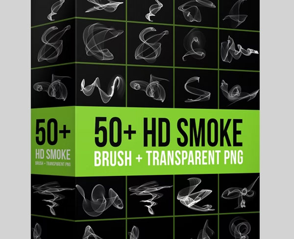 Smoke Brush Transparent Template