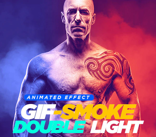 Smoke Double Light Photoshop Actions