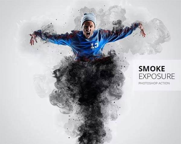 Smoke Exposure Photoshop Action