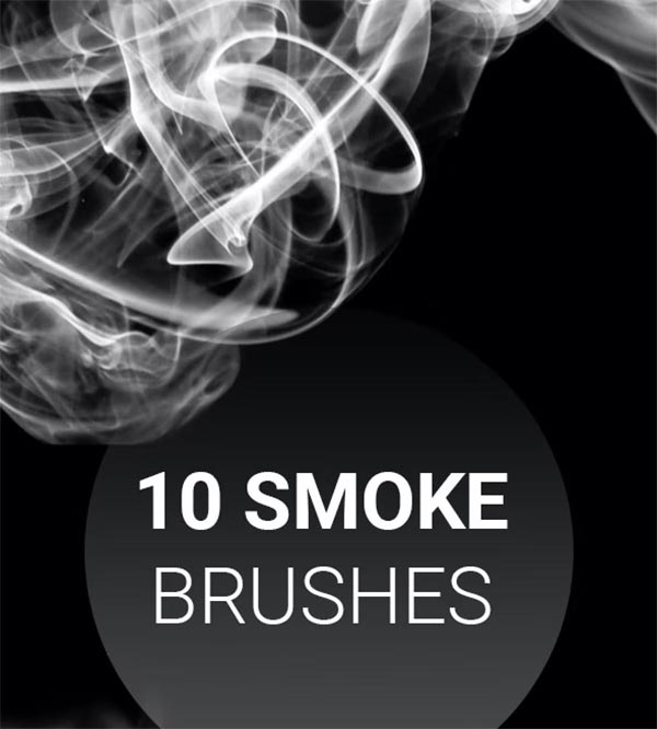 Smoke Photoshop Brushes Template