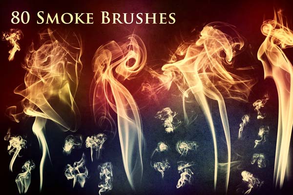Smoke and Fire Photoshop Brushes