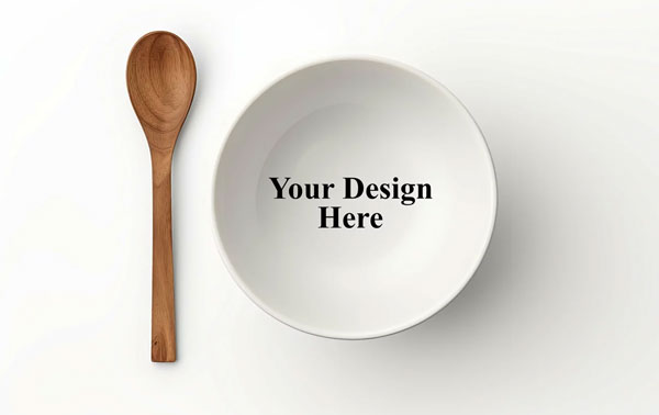 Soup Bowl Mockup Template