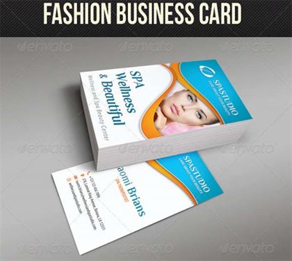 Spa And Beauty Business Card PSD Template