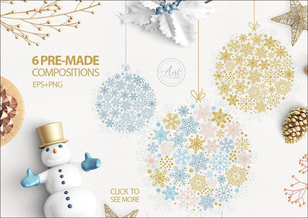 Sparkling Snowflakes Collection
