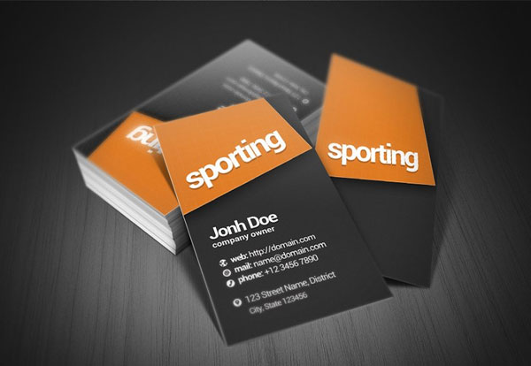 Sporting Business Card