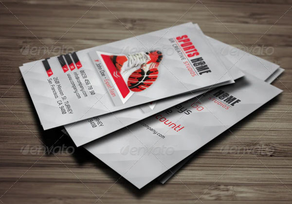 Sports House Business Card Template