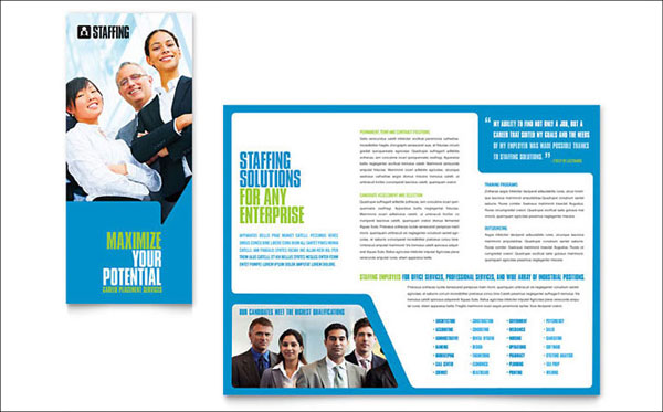 Staffing & Recruitment Agency Brochure Template